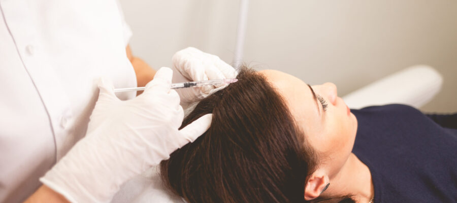 Hair PRP treatment for hair damage by air pollution - Midas Aesthetics