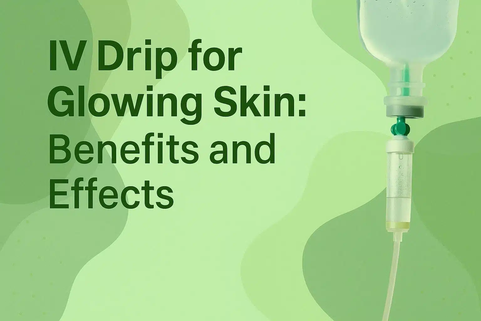 hydrating iv drips & skin detox facials for a quick reset