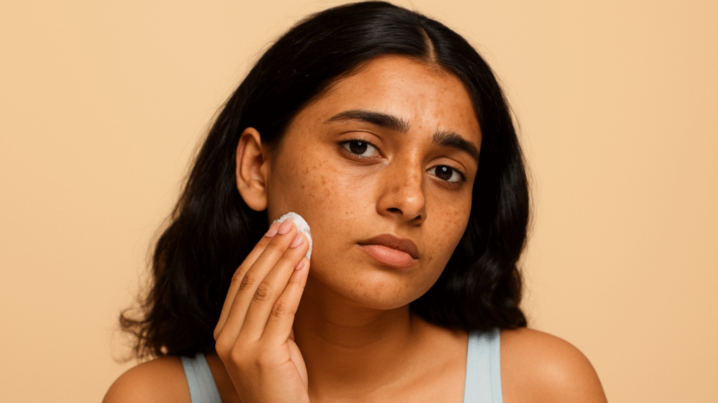 stress-induced skin disorders: acne, hair fall & pigmentation