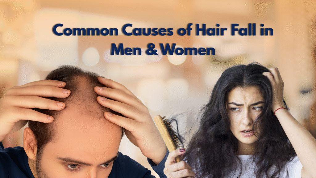 Common Causes of Hair Fall in Men & Women